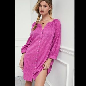 ANTHROPOLOGIE Florence Mini Lounge Dress Nightgown